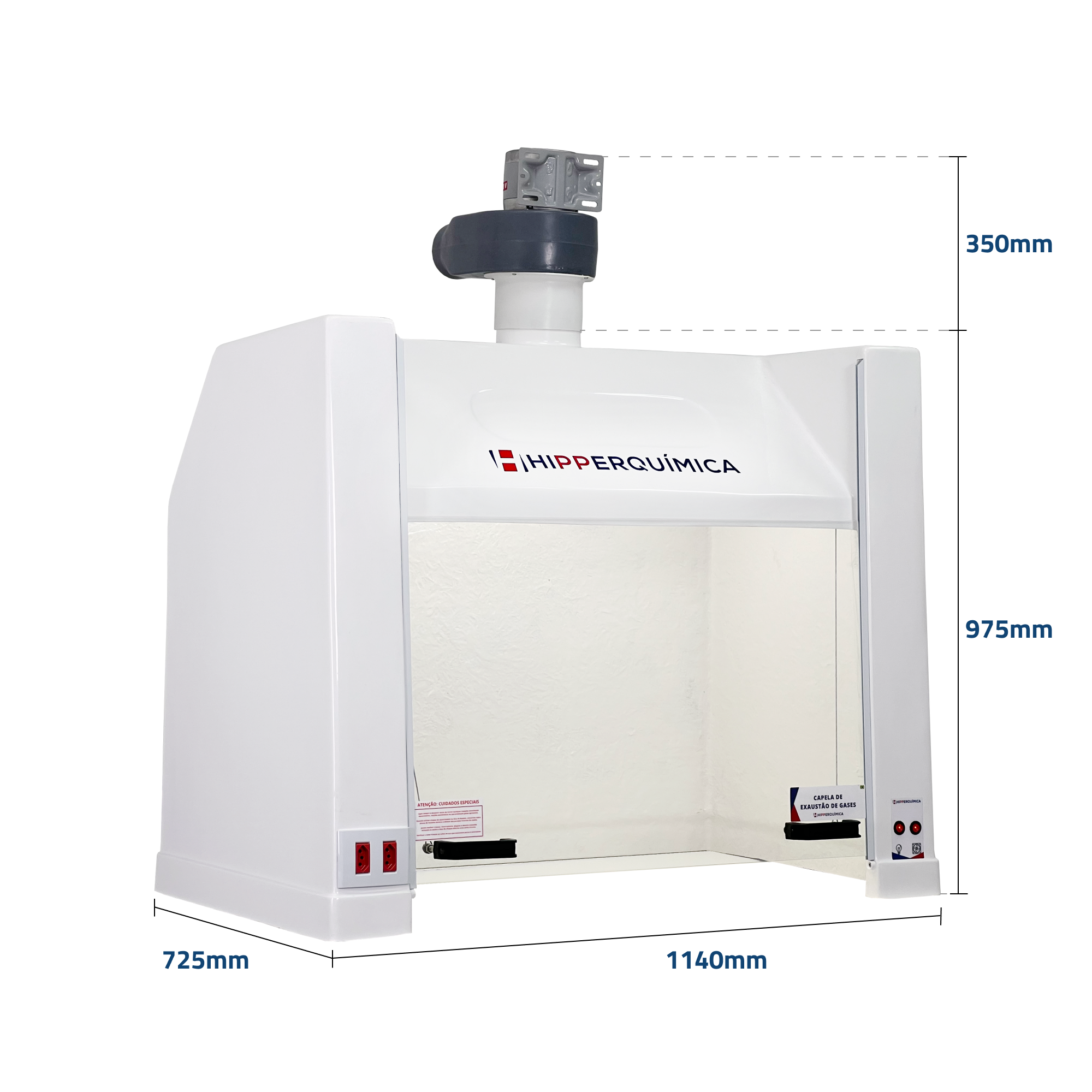 Capela de Exaustão de Gases SP112N